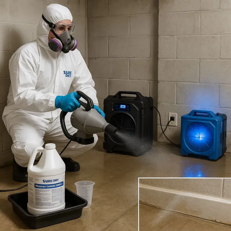 Sanitization and Odor Removal process in Jersey Shore, PA