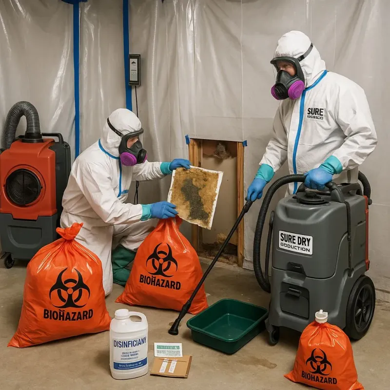 Contaminated Water Handling Protocols process in Jersey Shore, PA