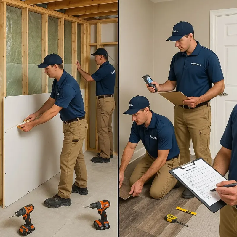 Repairs and Reconstruction process in Jersey Shore, PA